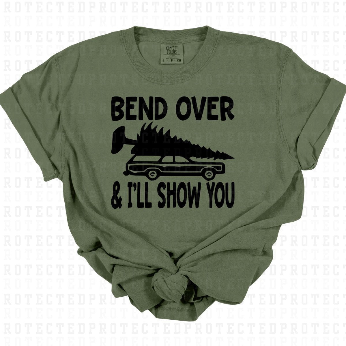 BEND OVER AND ILL SHOW YOU *BLACK FONT* *SINGLE COLOR* - DTF TRANSFER – KAI  RAE TRANSFERS