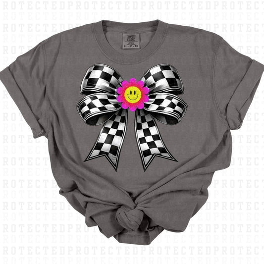 COQUETTE CHECKERED RACING - DTF TRANSFER