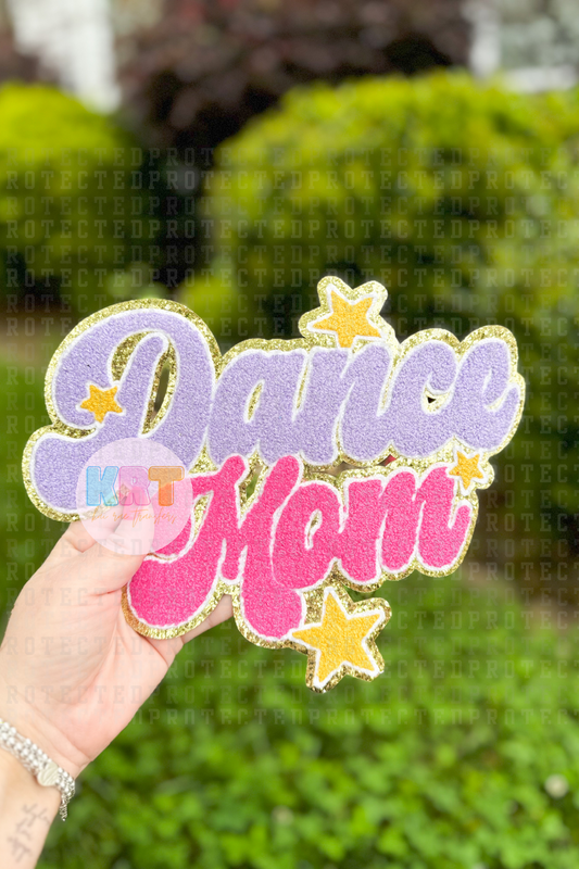 DANCE MOM - CHENILLE PATCH
