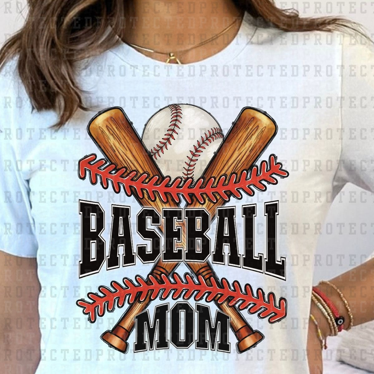 Senior Baseball Mom DTF Transfer