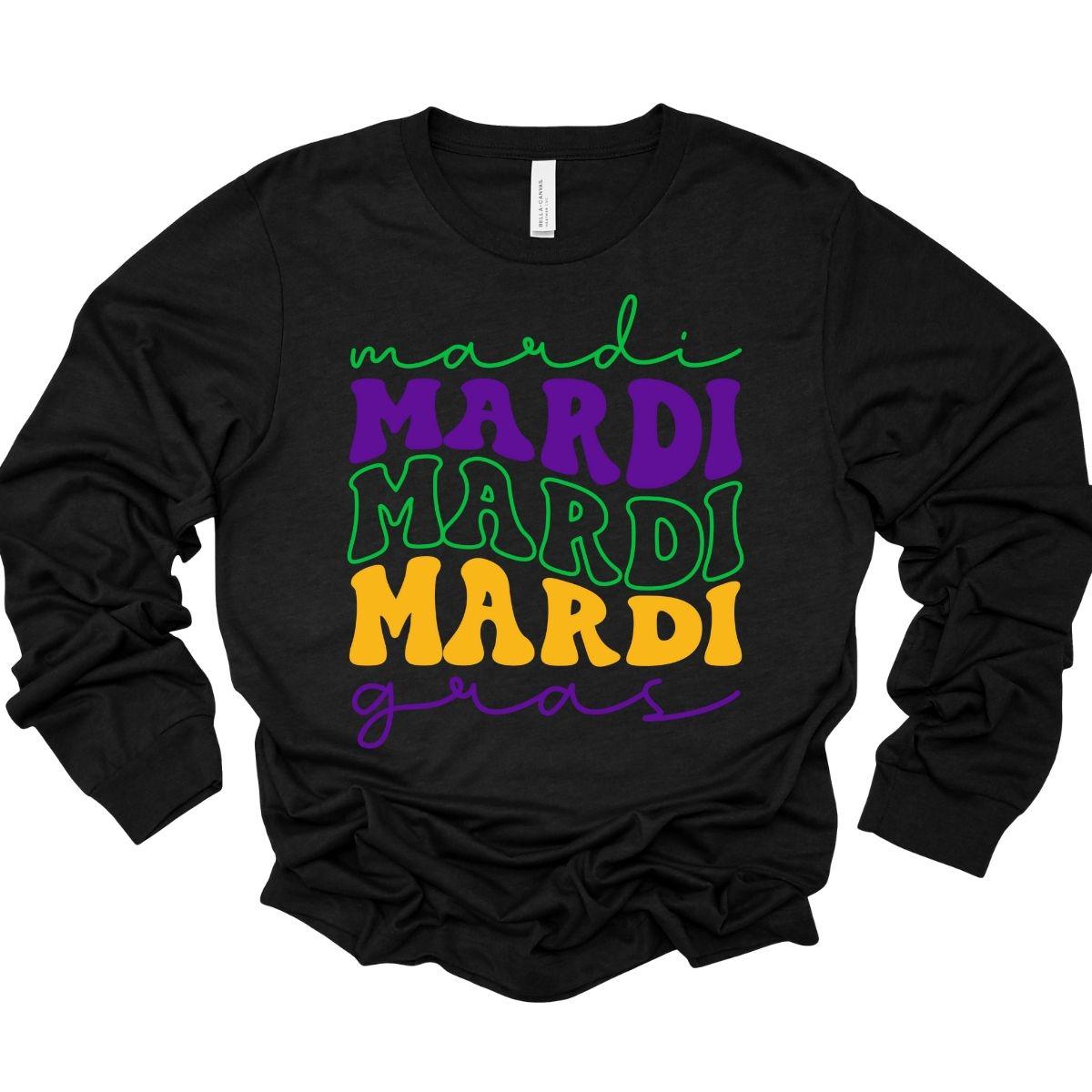 4x mardi gras shirt