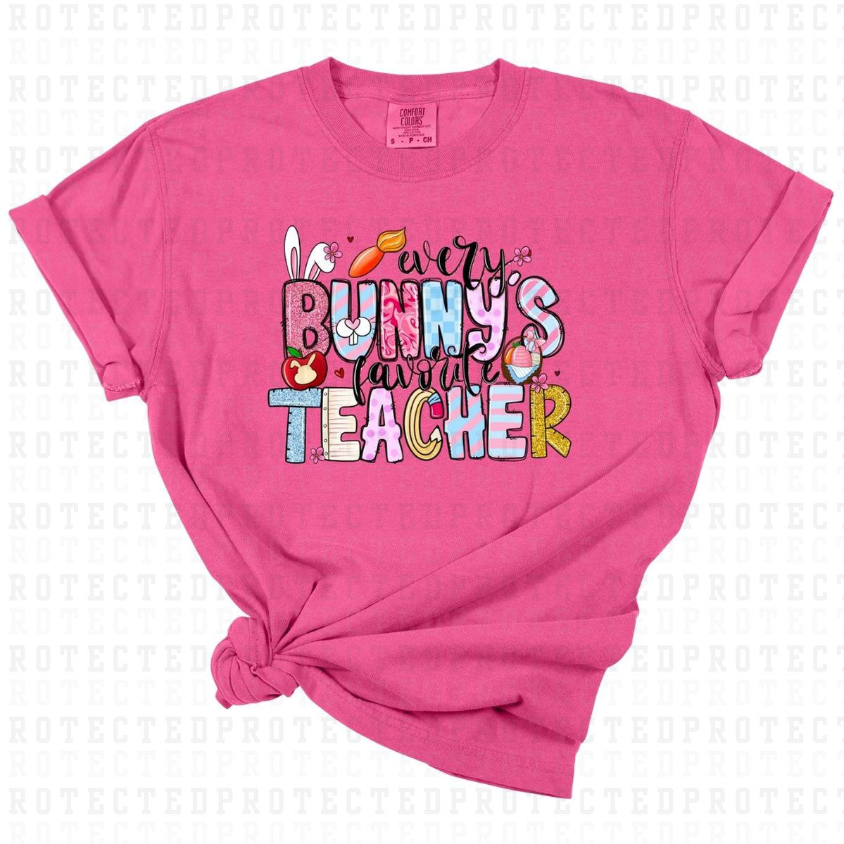 Every Bunnys Favorite Teacher Dtf Transfer Kai Rae Transfers 