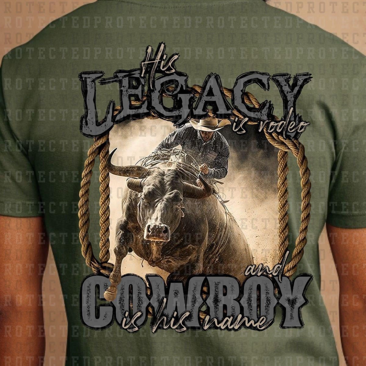 And Cowboy Is His Name T-Shirt