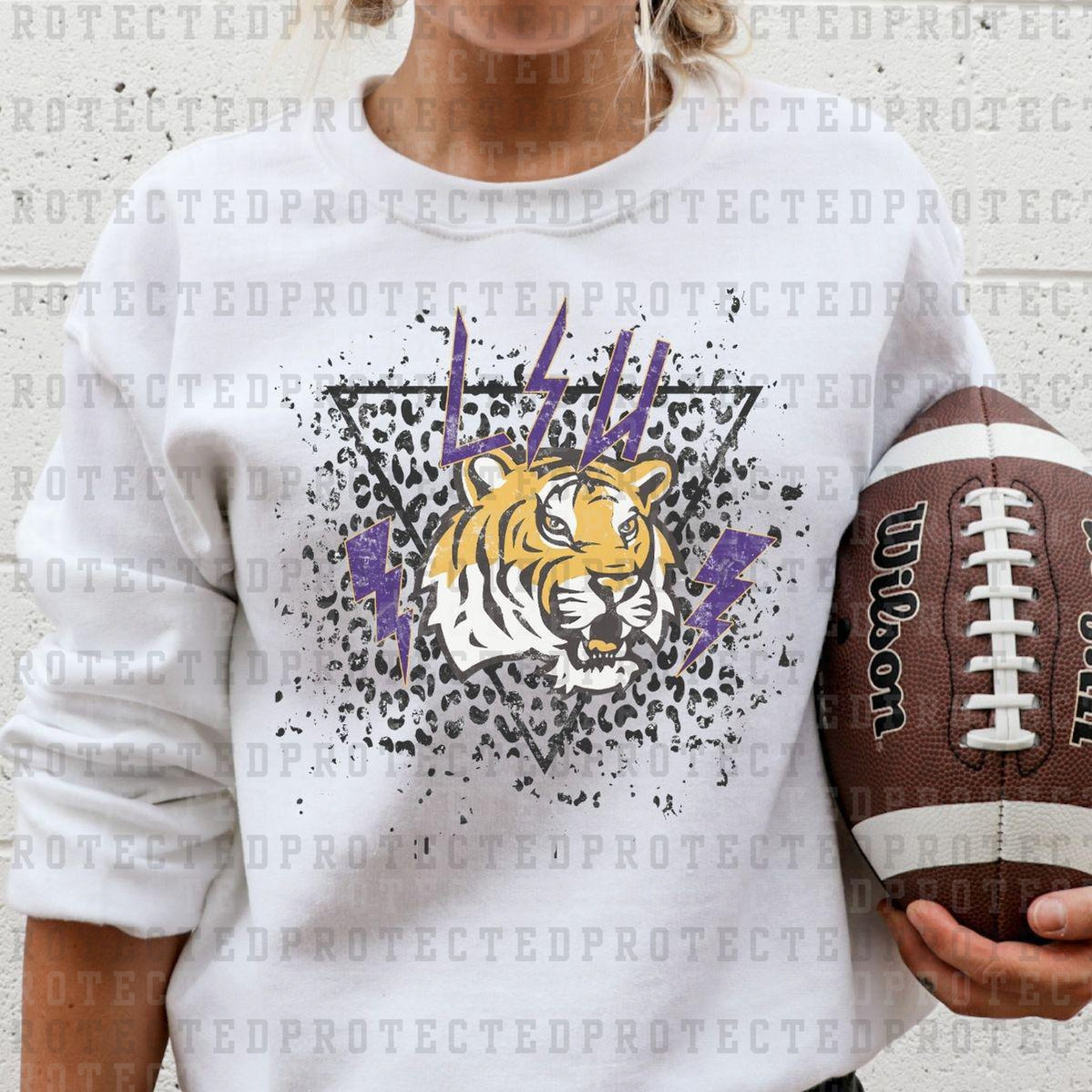 LSU Block Text SUBLIMATION Transfer READY to PRESS – BB Digital Prints and  Boutique