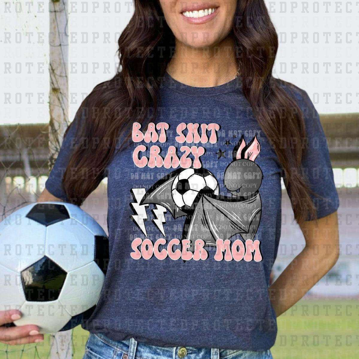 CUSTOM Football mom ball *DTF* Transfer –