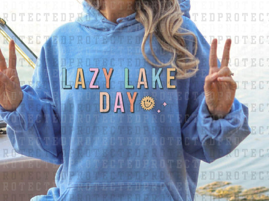 LAZY LAKE DAY - DTF TRANSFERS