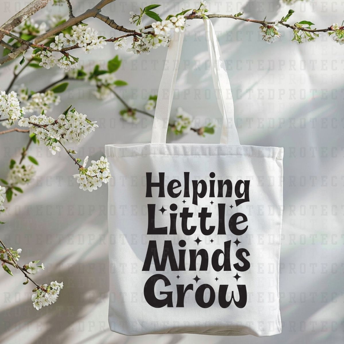 HELPING LITTLE MINDS GROW *SINGLE COLOR* - DTF TRANSFER