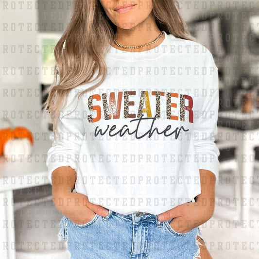 SWEATER WEATHER - DTF TRANSFER