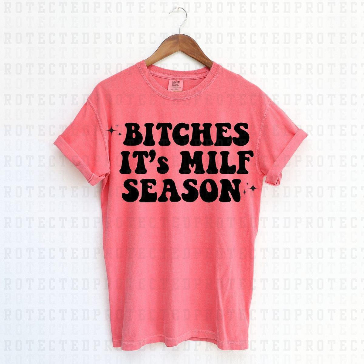 BITCHES IT'S MILF SEASON *SINGLE COLOR* - DTF TRANSFER