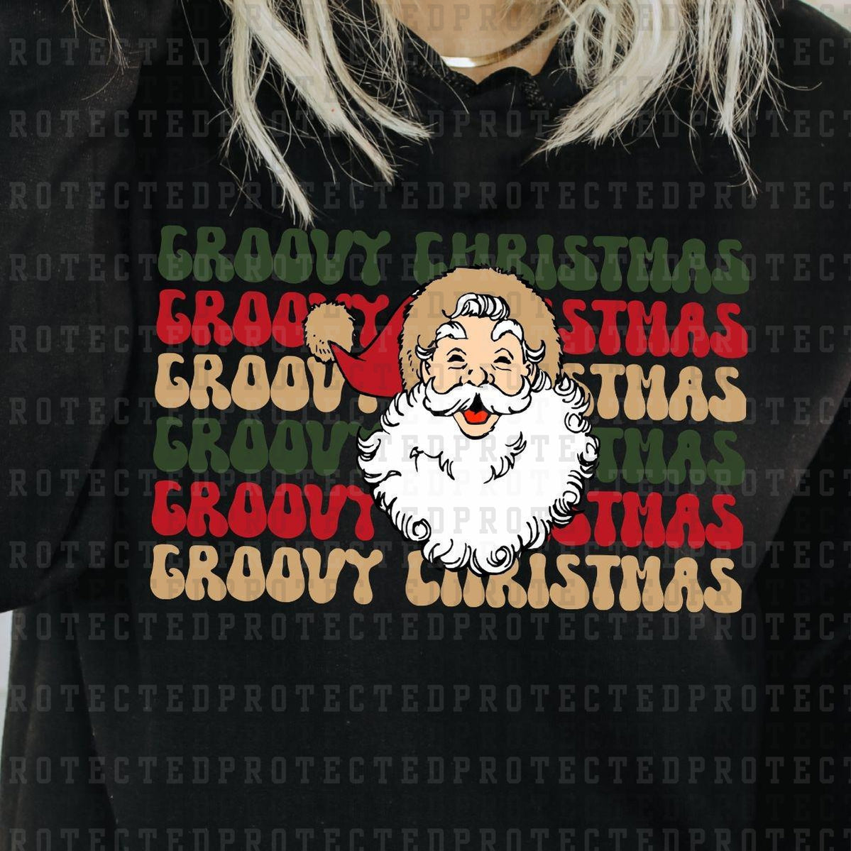 GROOVY CHRISTMAS 6X - DTF TRANSFER