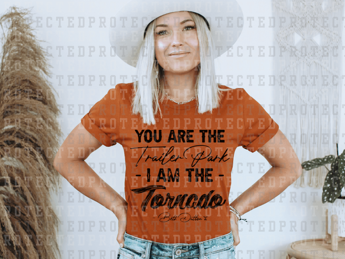 I AM THE TORNADO BETH DUTTON - DTF TRANSFER - KAI RAE TRANSFERS