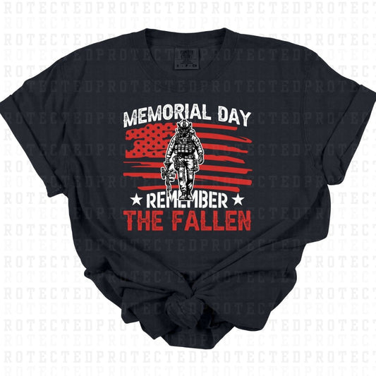 MEMORIAL DAY REMEMBER THE FALLEN - DTF TRANSFER