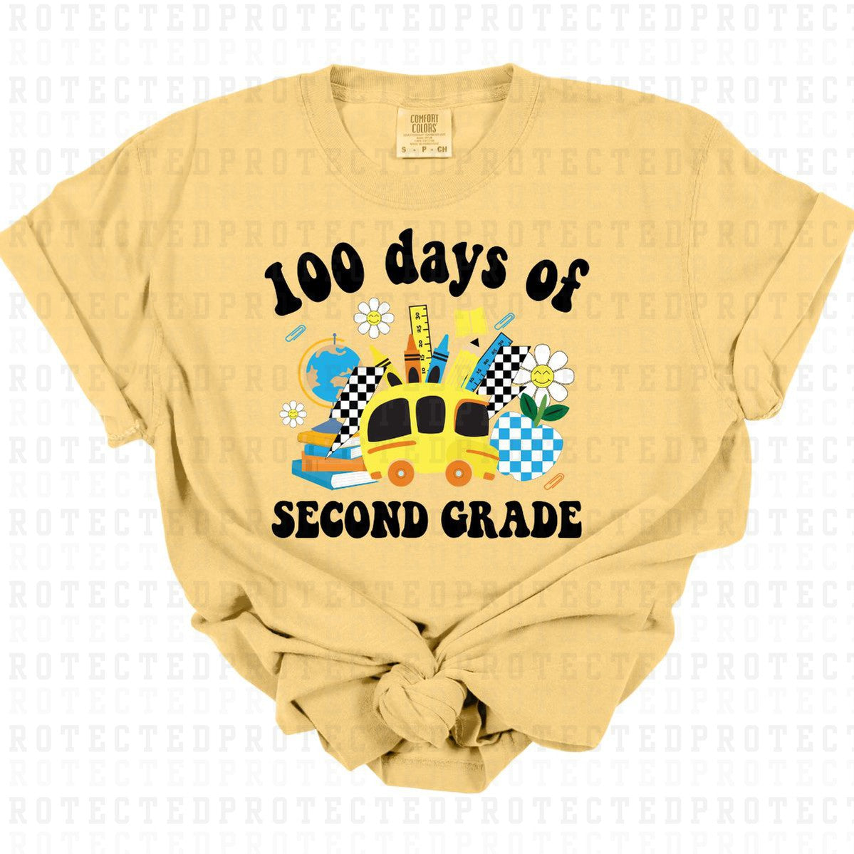 100 DAYS OF SECOND GRADE - DTF TRANSFER