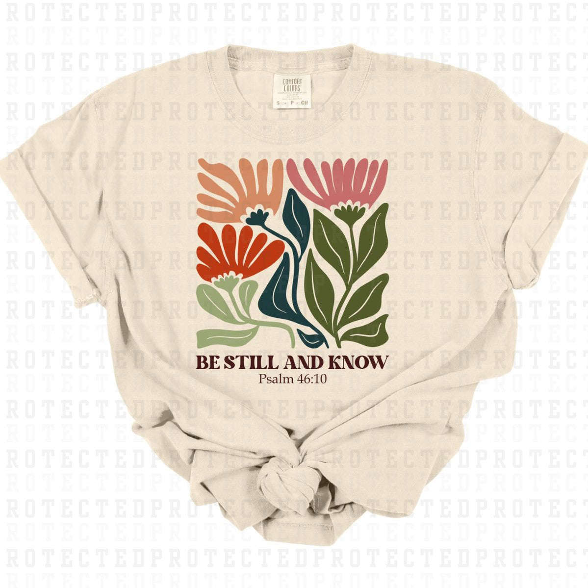 BE STILL AND KNOW - DTF TRANSFER