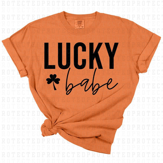 LUCKY BABE *SINGLE COLOR* - DTF TRANSFER