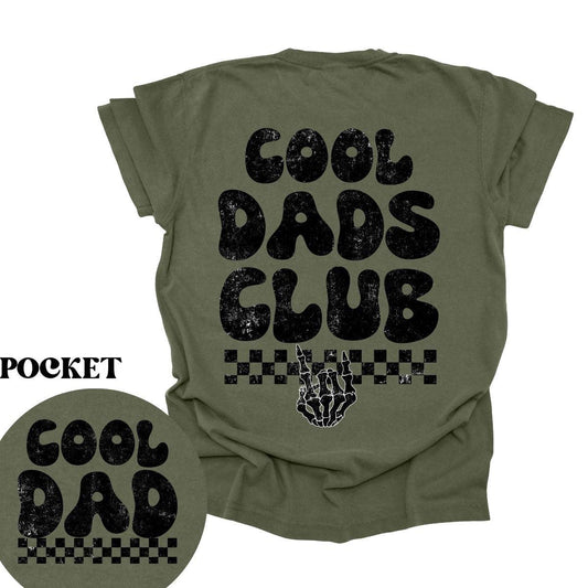 COOL DADS CLUB (POCKET/BACK) - DTF TRANSFER