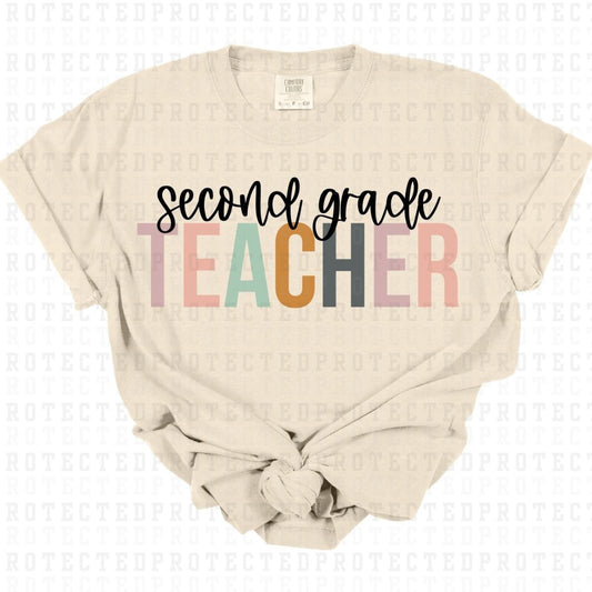 SECOND GRADE TEACHER - DTF TRANSFER