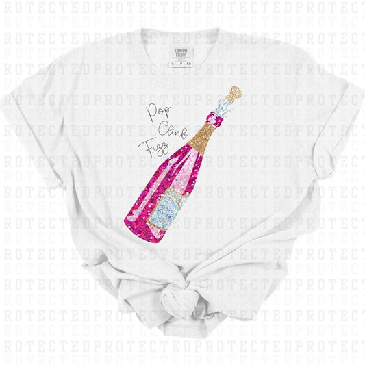 POP CLINK FIZZ *FAUX SEQUIN* - DTF TRANSFER