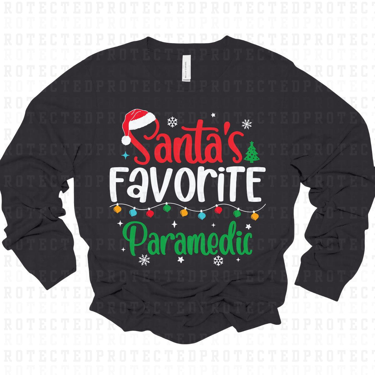 PARAMEDIC *SANTAS FAVORITE* - DTF TRANSFER