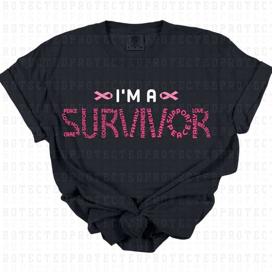 I AM A SURVIVOR - DTF TRANSFER