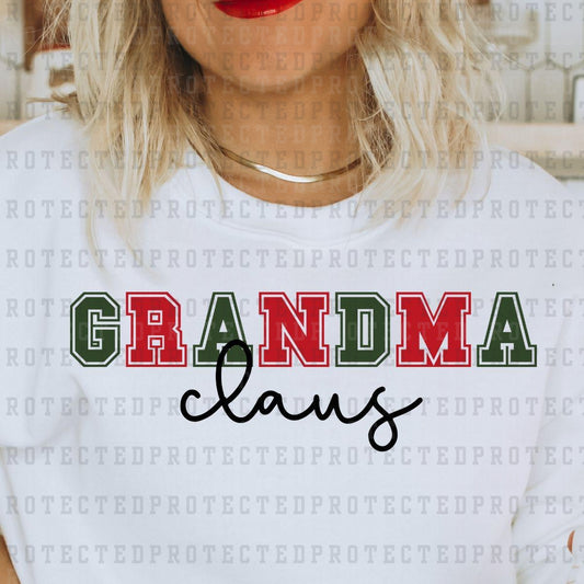 GRANDMA CLAUS - DTF TRANSFER