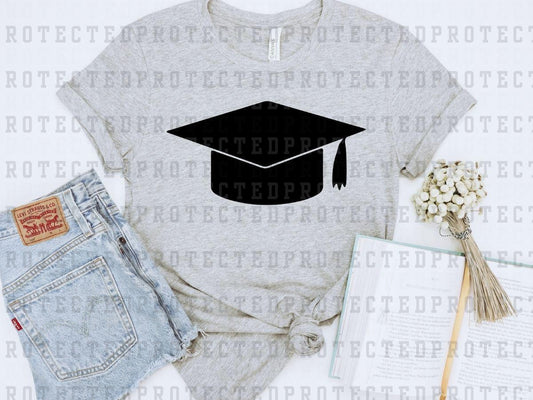 GRAD CAP *SINGLE COLOR* - DTF TRANSFER