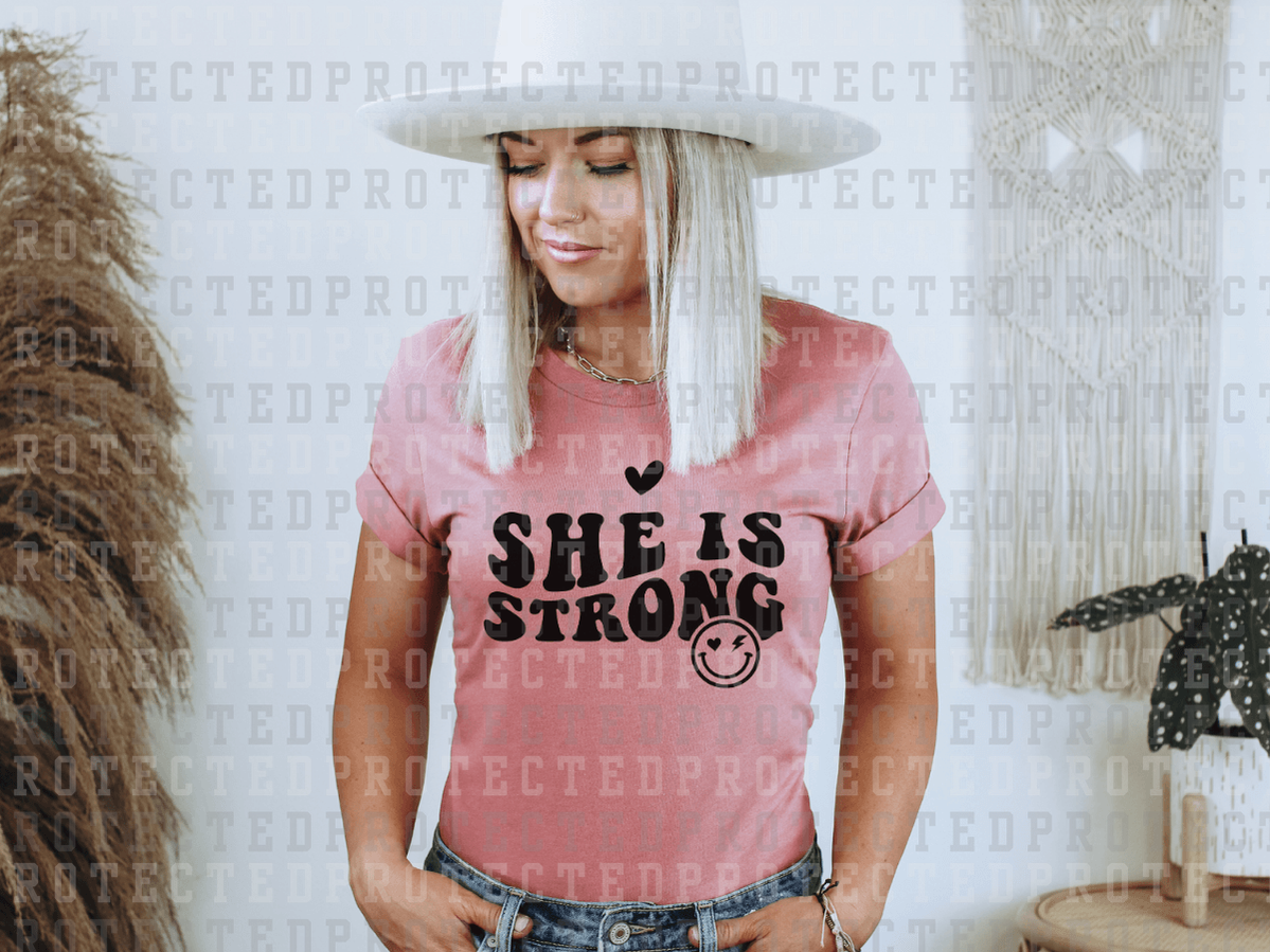 SHE IS STRONG - DTF TRANSFER - KAI RAE TRANSFERS