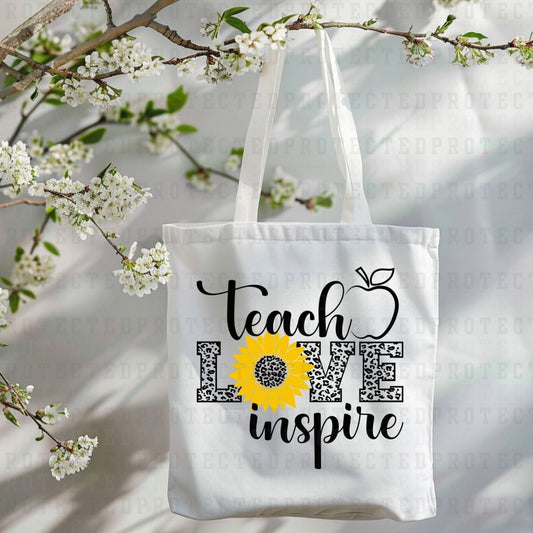 TEACH LOVE INSPIRE - DTF TRANSFER