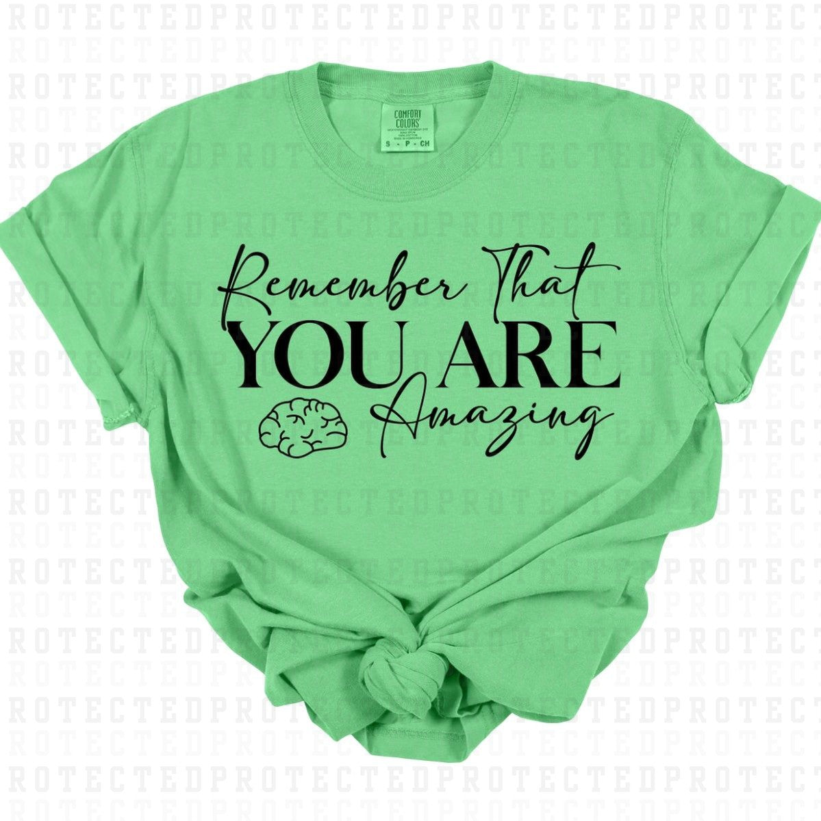 YOU ARE AMAZING *SINGLE COLOR* - DTF TRANSFER