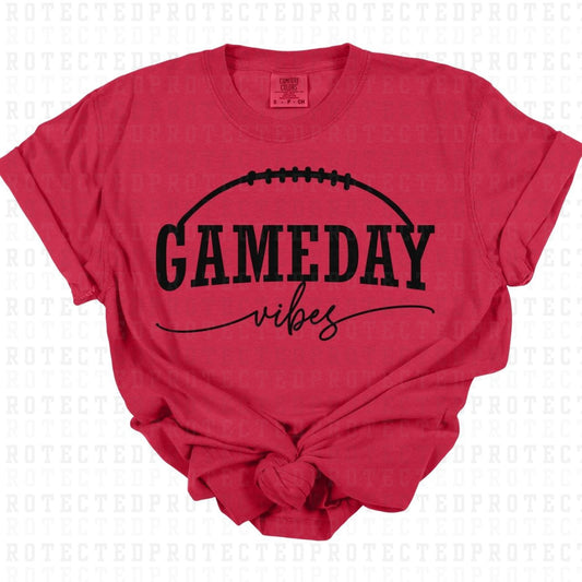 GAME DAY VIBES *SINGLE COLOR* - DTF TRANSFER