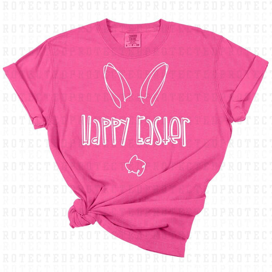 HAPPY EASTER *SINGLE COLOR* - DTF TRANSFER