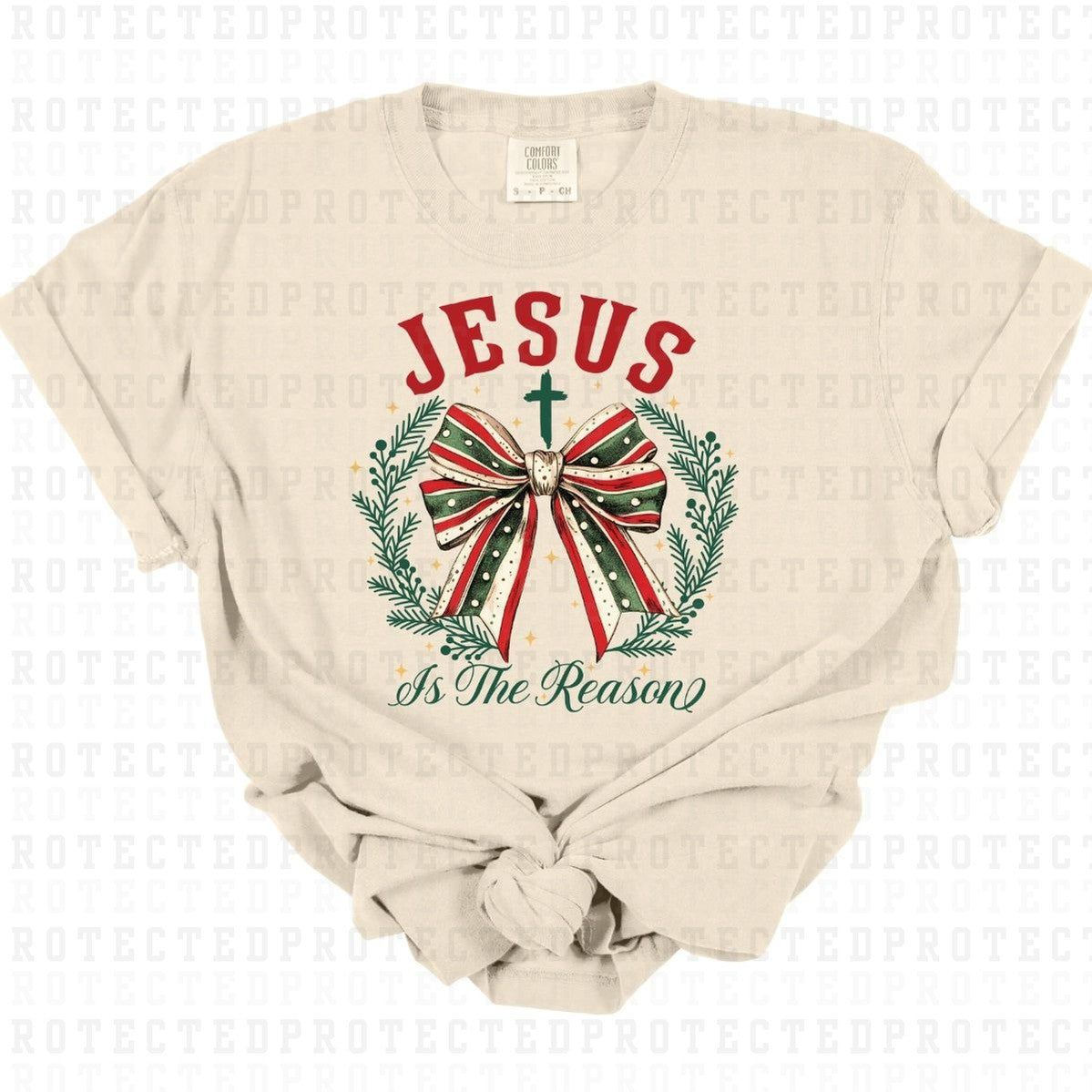 COQUETTE JESUS IS THE REASON - DTF TRANSFER