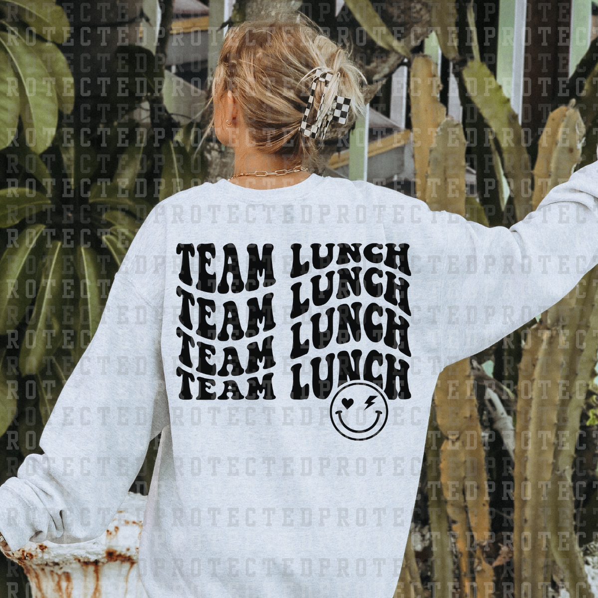 TEAM LUNCH X4 *SINGLE COLOR* - DTF TRANSFER