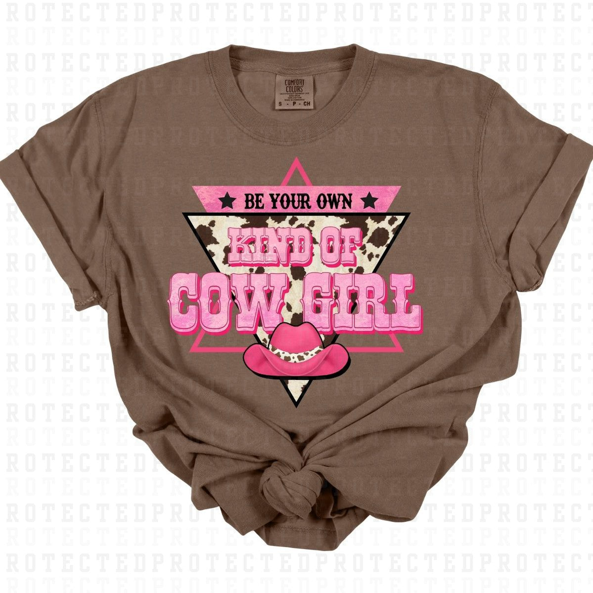 BE YOUR OWN KIND OF COWGIRL - DTF TRANSFER