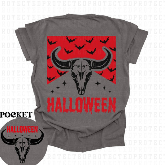 HALLOWEEN (POCKET/BACK) - DTF TRANSFER