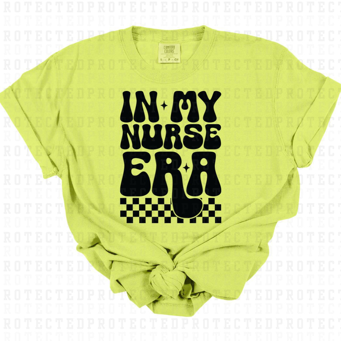 IN MY NURSE ERA *SINGLE COLOR* - DTF TRANSFER