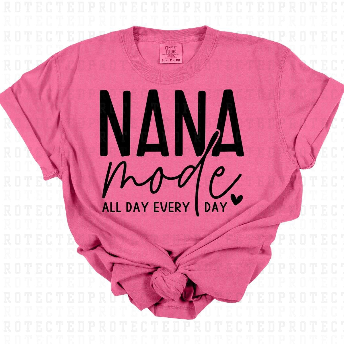 NANA MODE *BLACK - SINGLE COLOR* - DTF TRANSFER