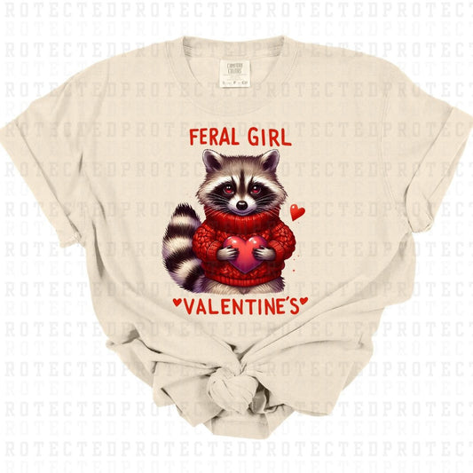 FERAL GIRL VALENTINES - DTF TRANSFER