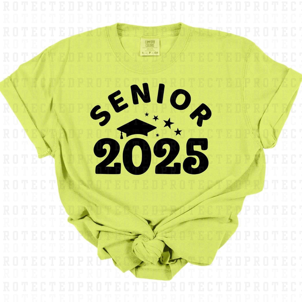 SENIOR 2025 *SINGLE COLOR* - DTF TRANSFER