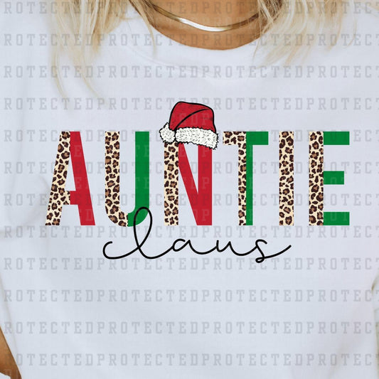 AUNTIE CLAUS - DTF TRANSFER