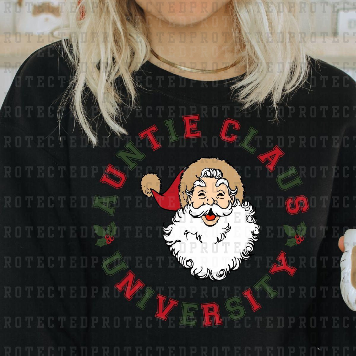 AUNTIE CLAUS UNIVERSITY - DTF TRANSFER