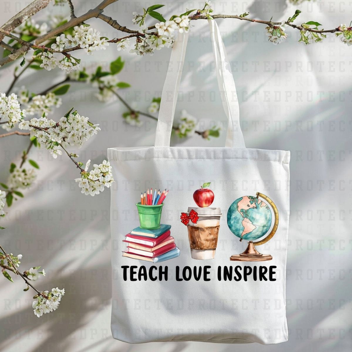 TEACH LOVE INSPIRE - DTF TRANSFER