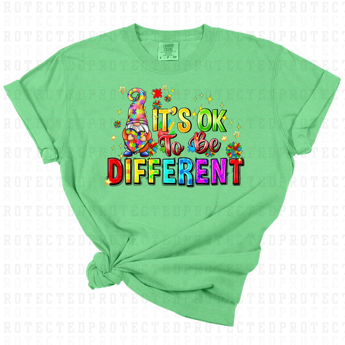 ITS OK TO BE DIFFERENT - DTF TRANSFER