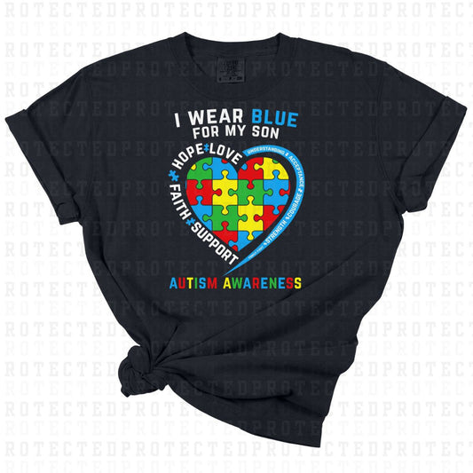 I WEAR BLUE FOR MY SON - DTF TRANSFER