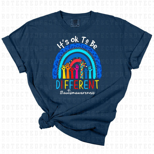 ITS OK TO BE DIFFERENT #AUTISMAWARENESS - DTF TRANSFER