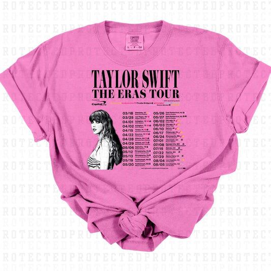 ERAS TOUR *BLACK - T SWIFT* - DTF TRANSFER