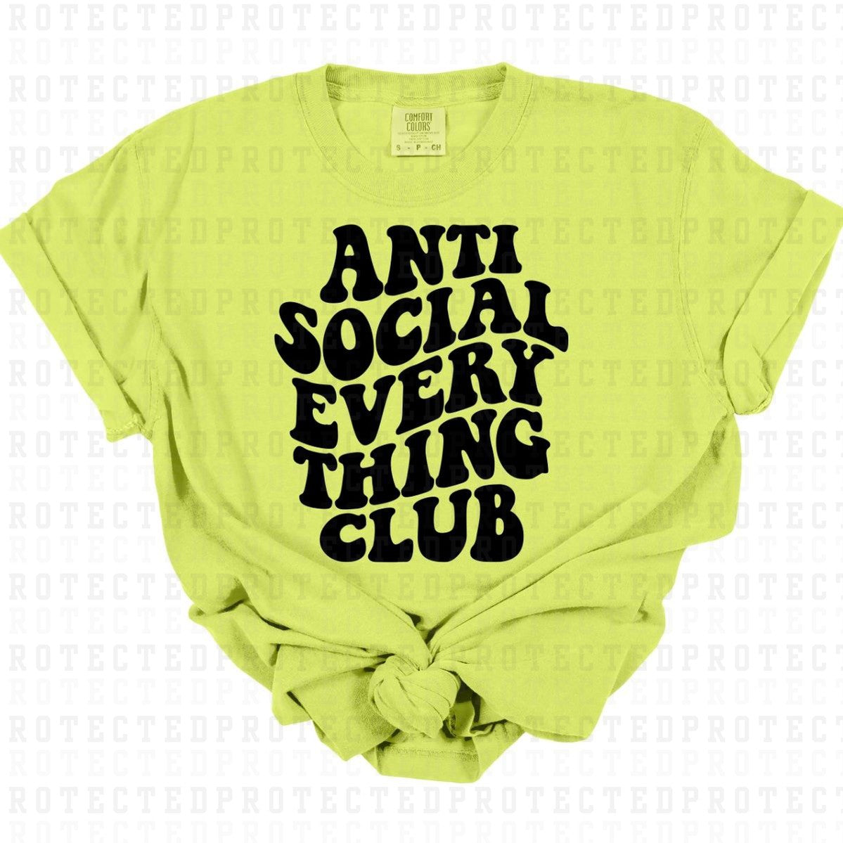 EVERYTHING CLUB *SINGLE COLOR* - DTF TRANSFER