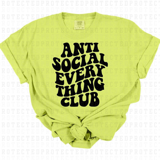 EVERYTHING CLUB *SINGLE COLOR* - DTF TRANSFER