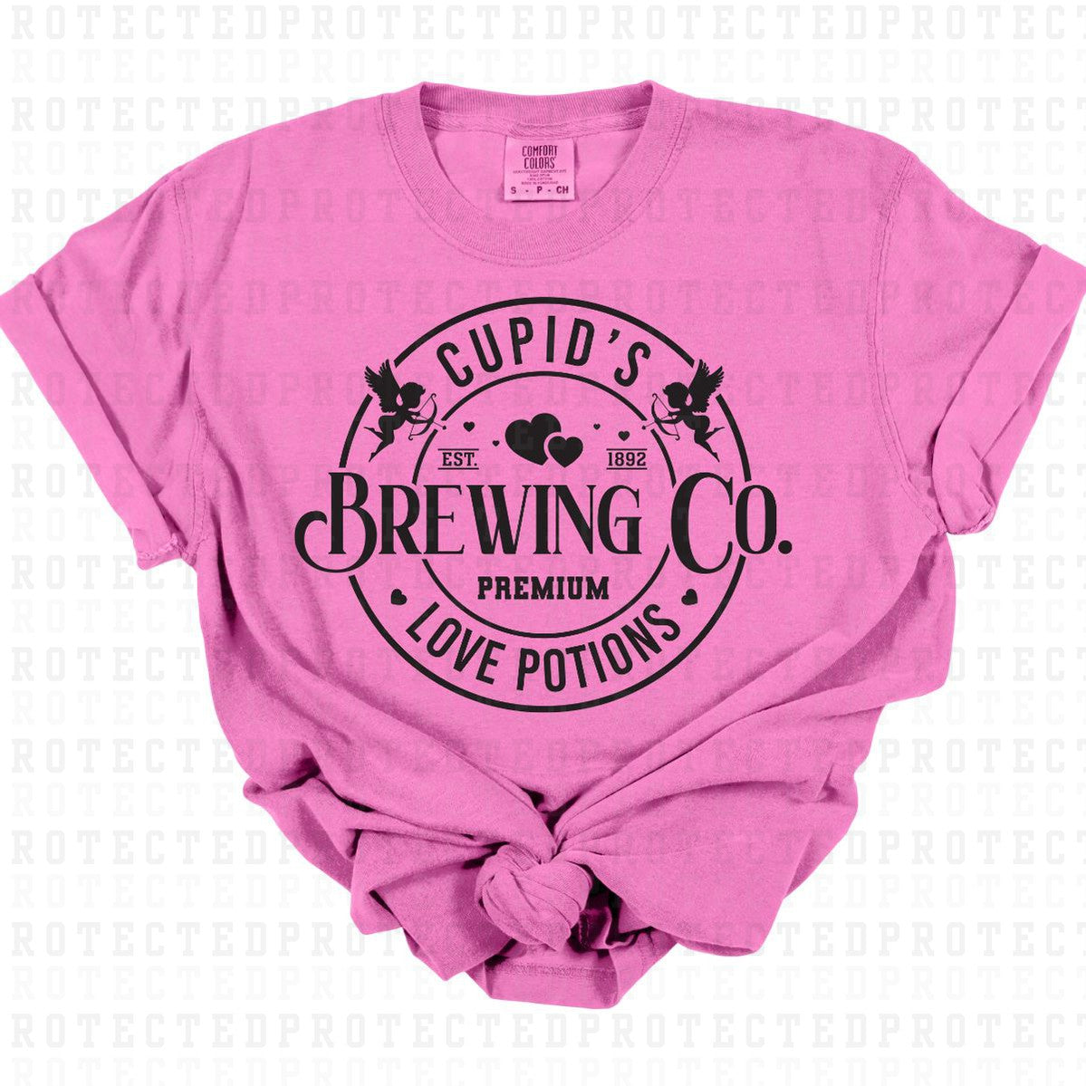 CUPIDS BREWING CO *SINGLE COLOR* - DTF TRANSFER