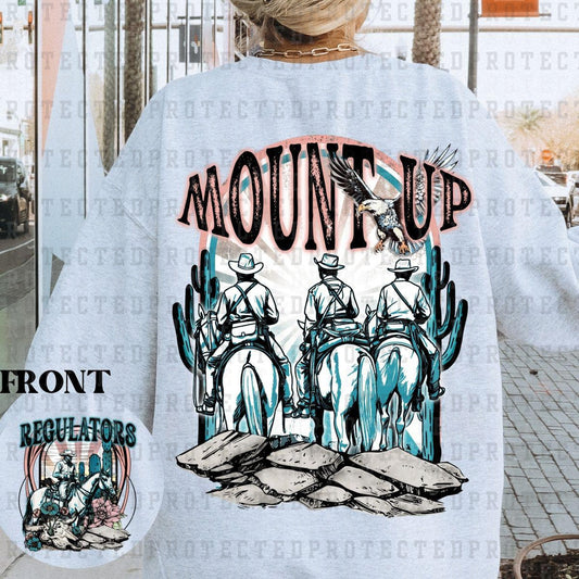 MOUNT UP (POCKET/BACK) - DTF TRANSFER